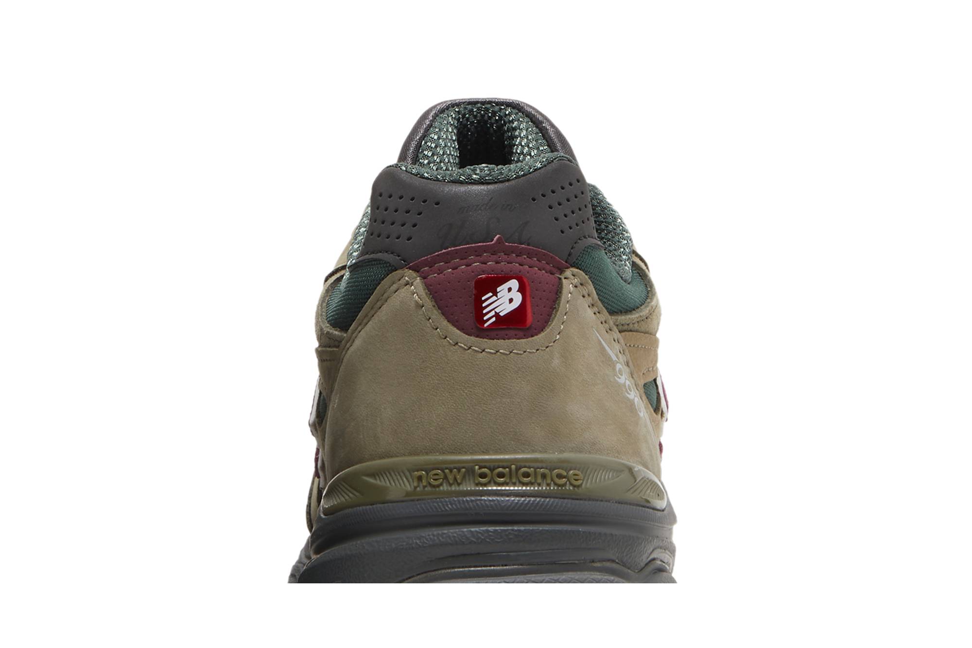Teddy Santis x New Balance 990v3 Made in USA 'Green Olive' M990GP3 - الصورة 7