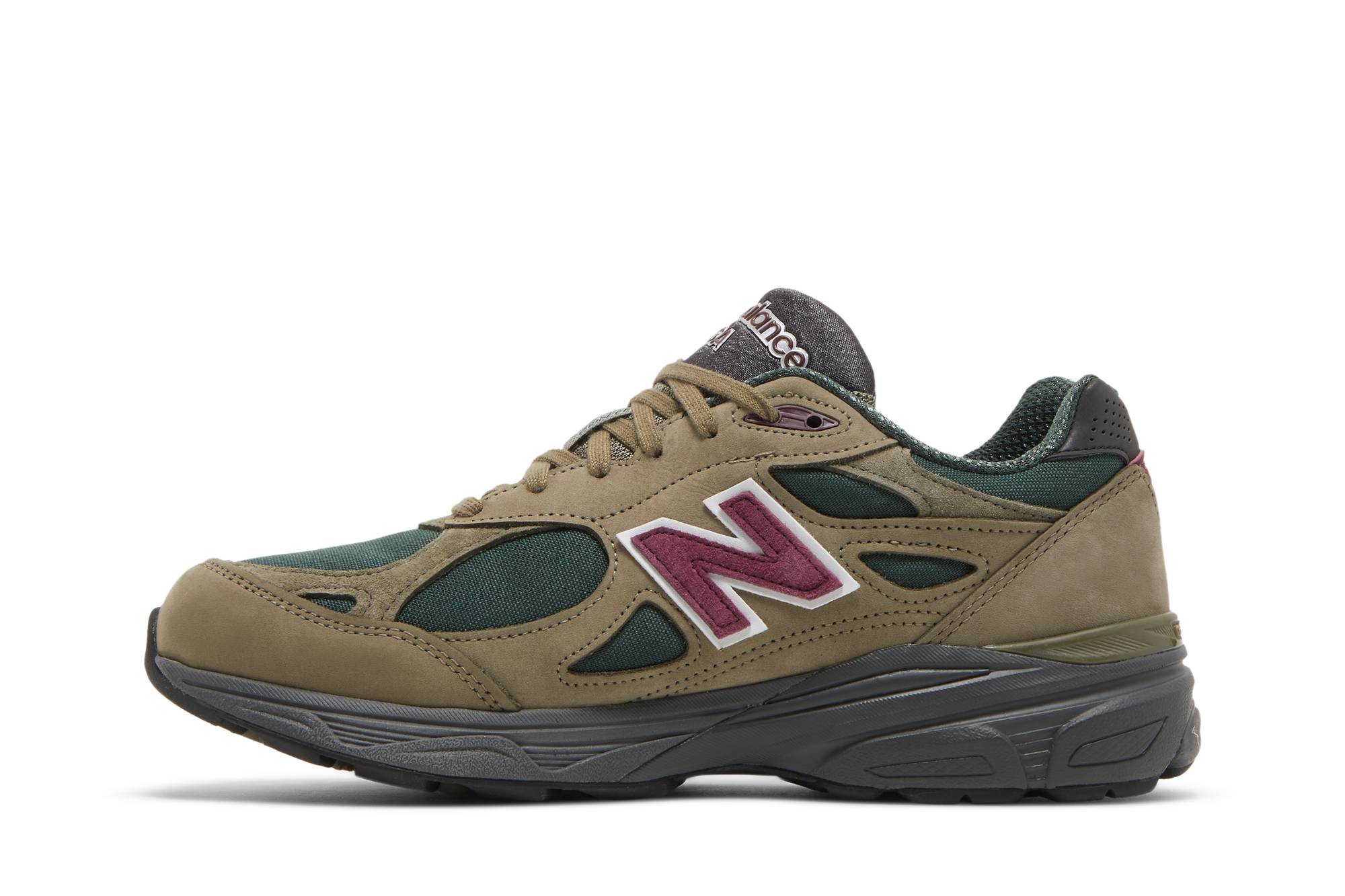 Teddy Santis x New Balance 990v3 Made in USA 'Green Olive' M990GP3 - الصورة 3