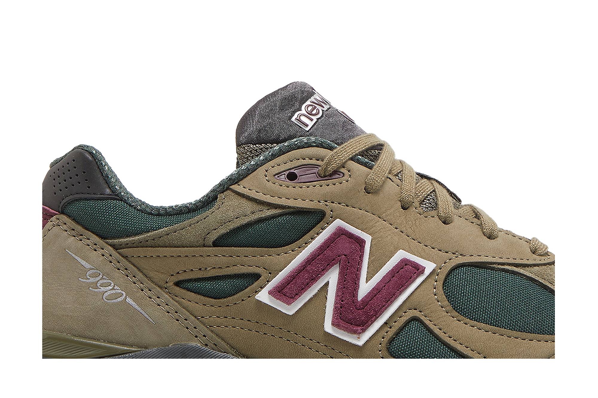 Teddy Santis x New Balance 990v3 Made in USA 'Green Olive' M990GP3 - الصورة 2