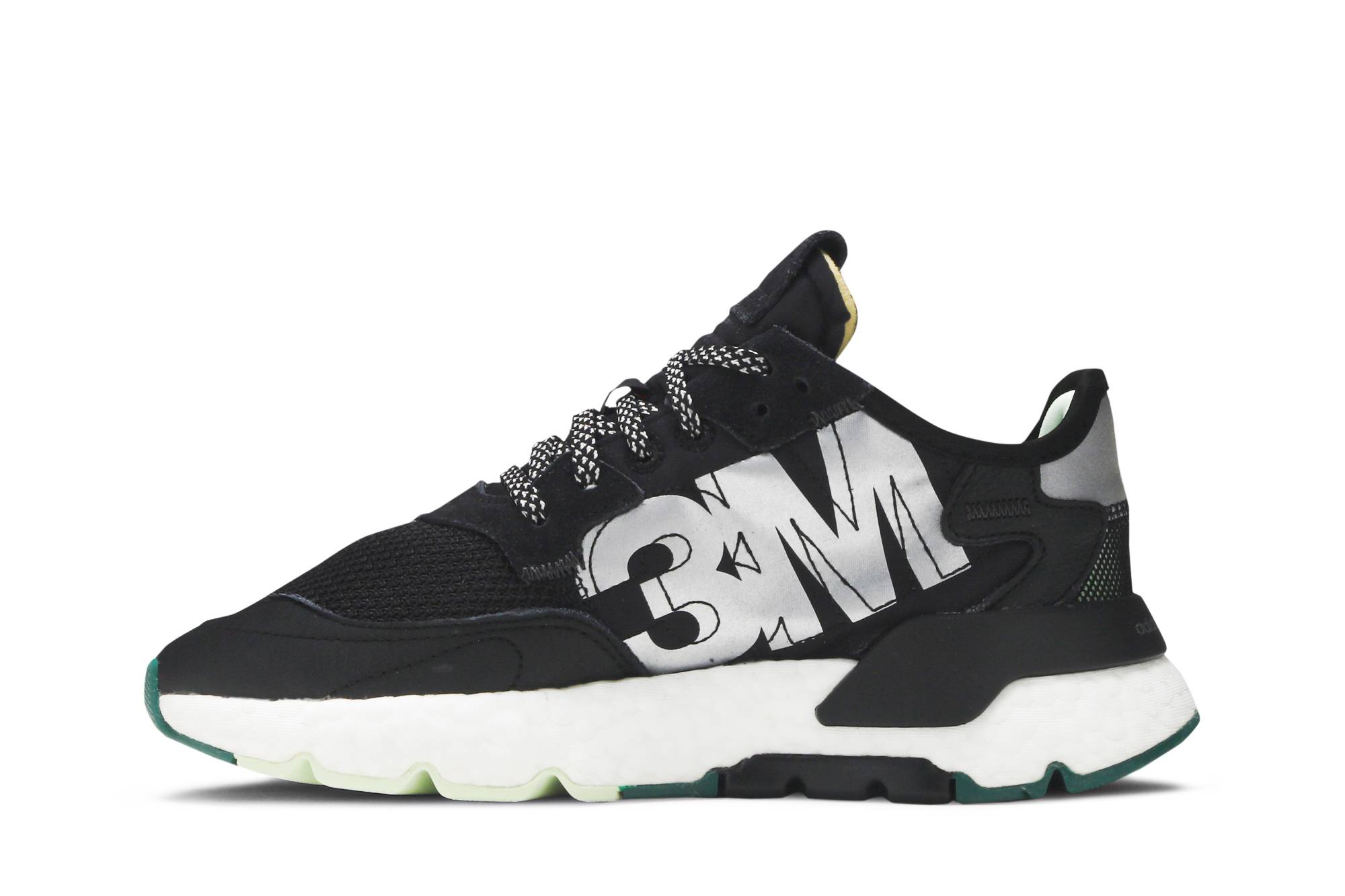 (Women) 3M x adidas Nite Jogger 'Carbon' EE5914 - Afbeelding 3