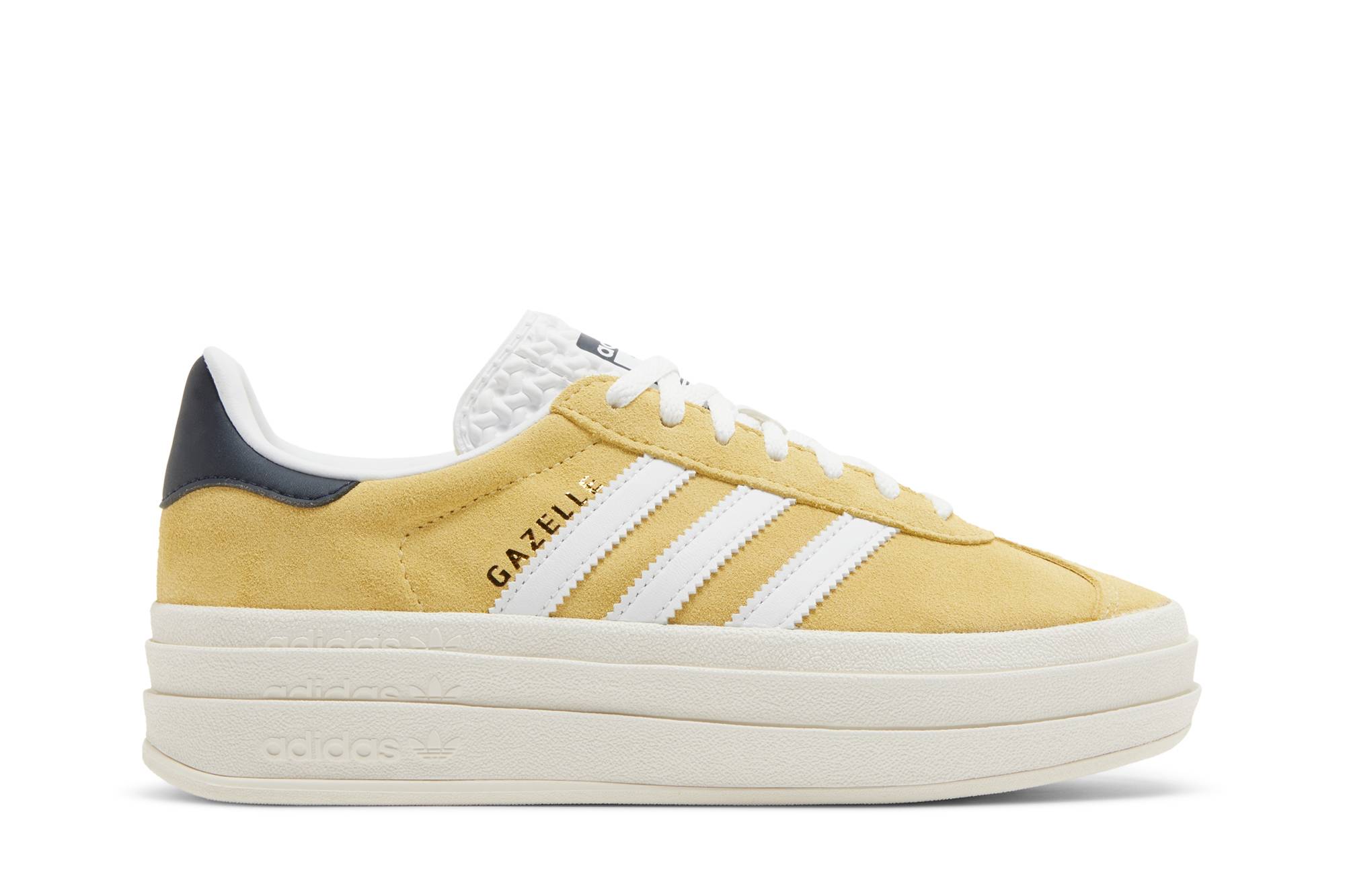 (Women) adidas Gazelle Bold Almost Yellow HQ6891 Coiloa