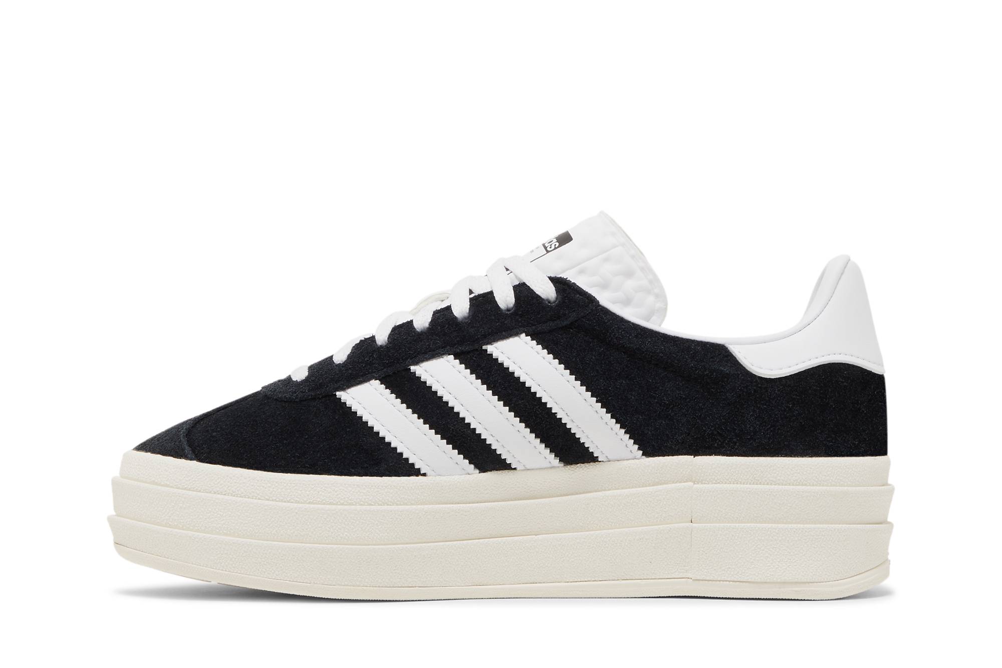 (Women) adidas Gazelle Bold Black White HQ6912 Moroen - Image 3