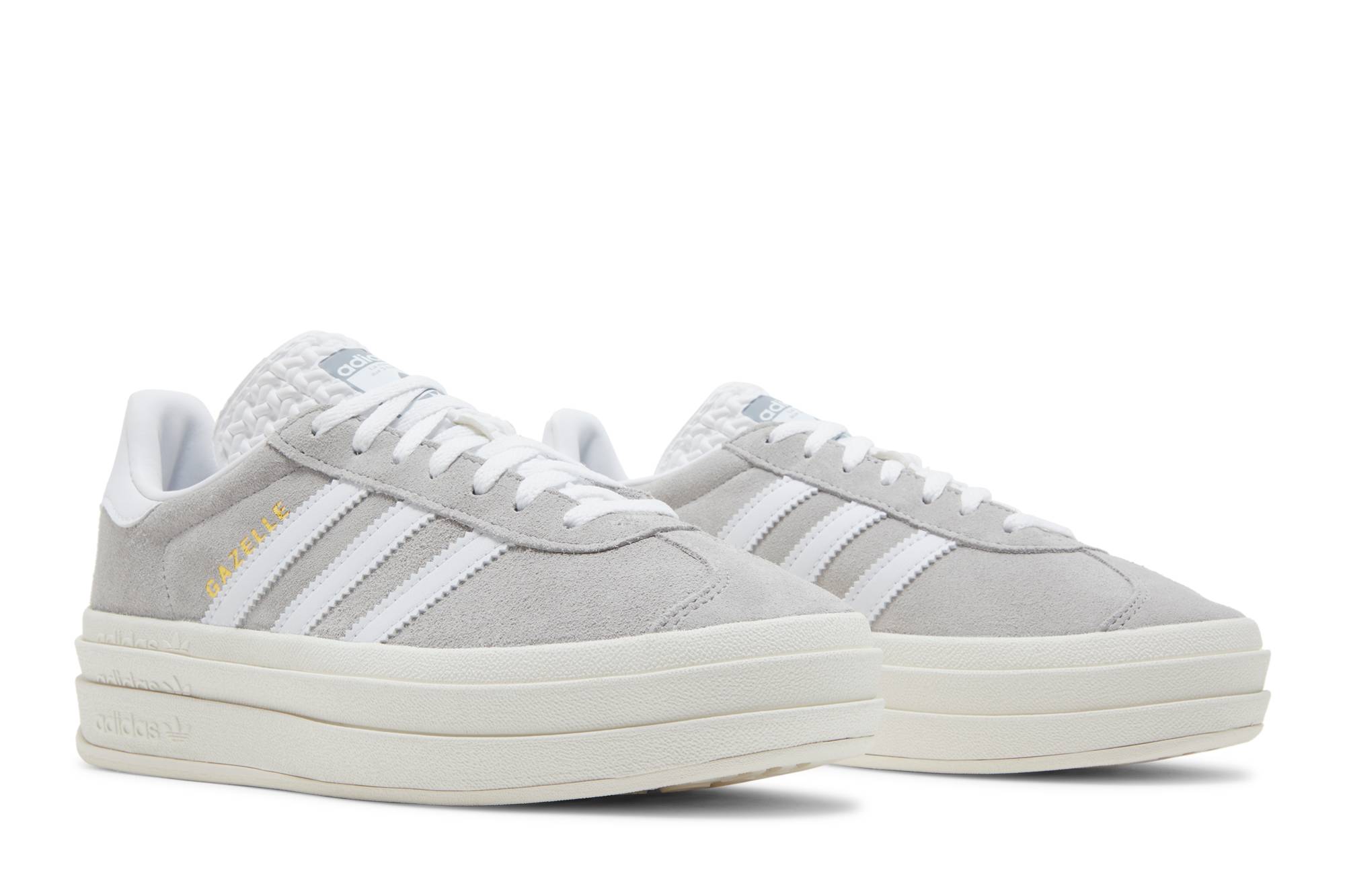 (Women) adidas Gazelle Bold Grey White HQ6893 Coiloa - Image 8