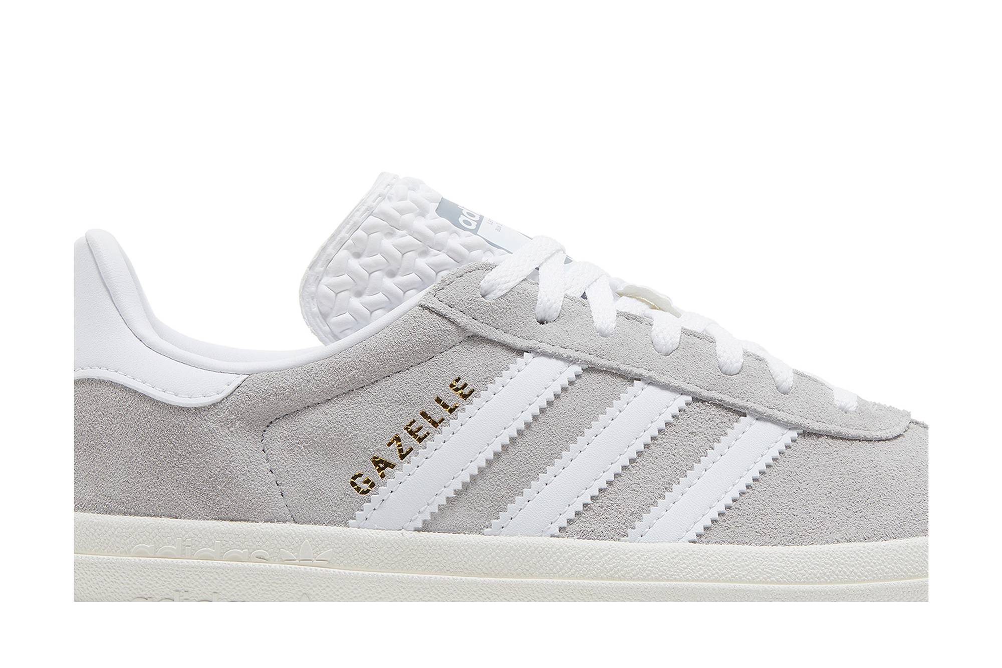 (Women) adidas Gazelle Bold Grey White HQ6893 Coiloa - Image 2