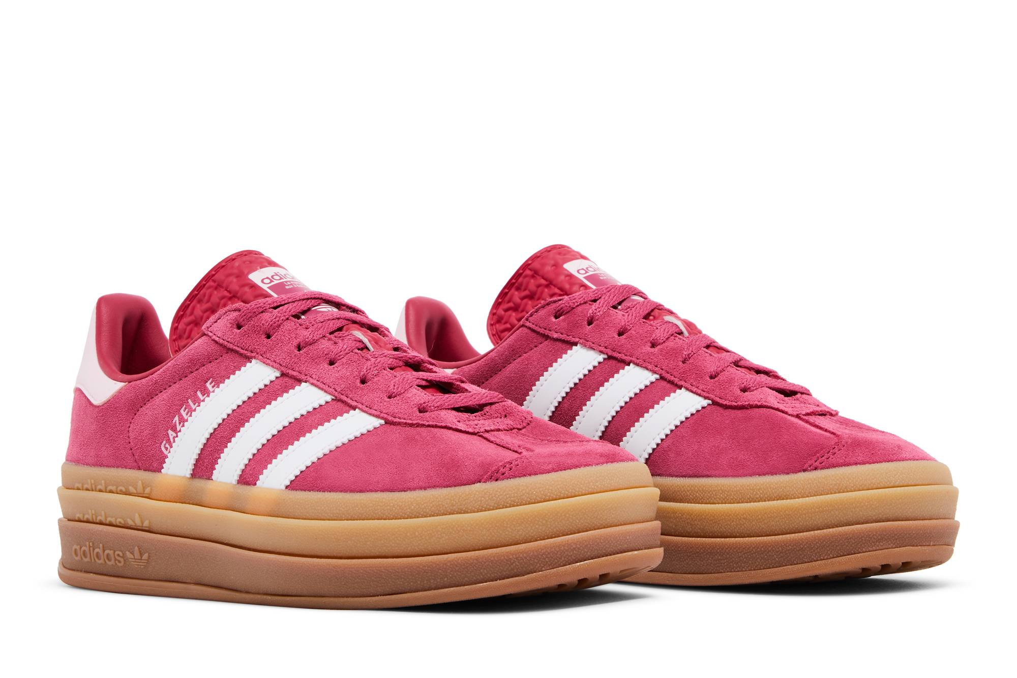 (Women) adidas Gazelle Bold 'Wild Pink Gum' ID6997 - Image 7