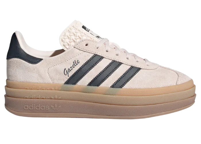 (Women) adidas Gazelle Bold Wonder Quartz Black Gum IE0429 Moroen