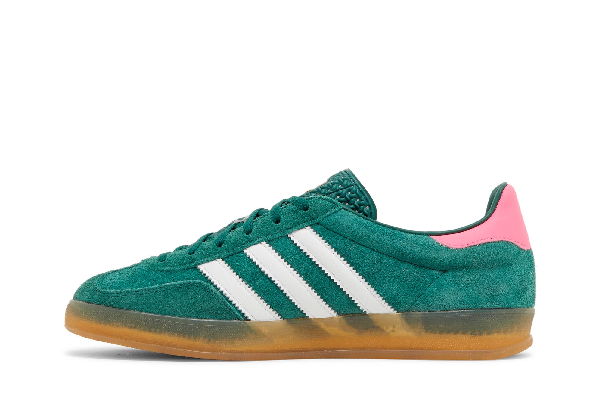 (Women) adidas Gazelle Indoor 'Collegiate Green Pink' IG5929 - Image 3
