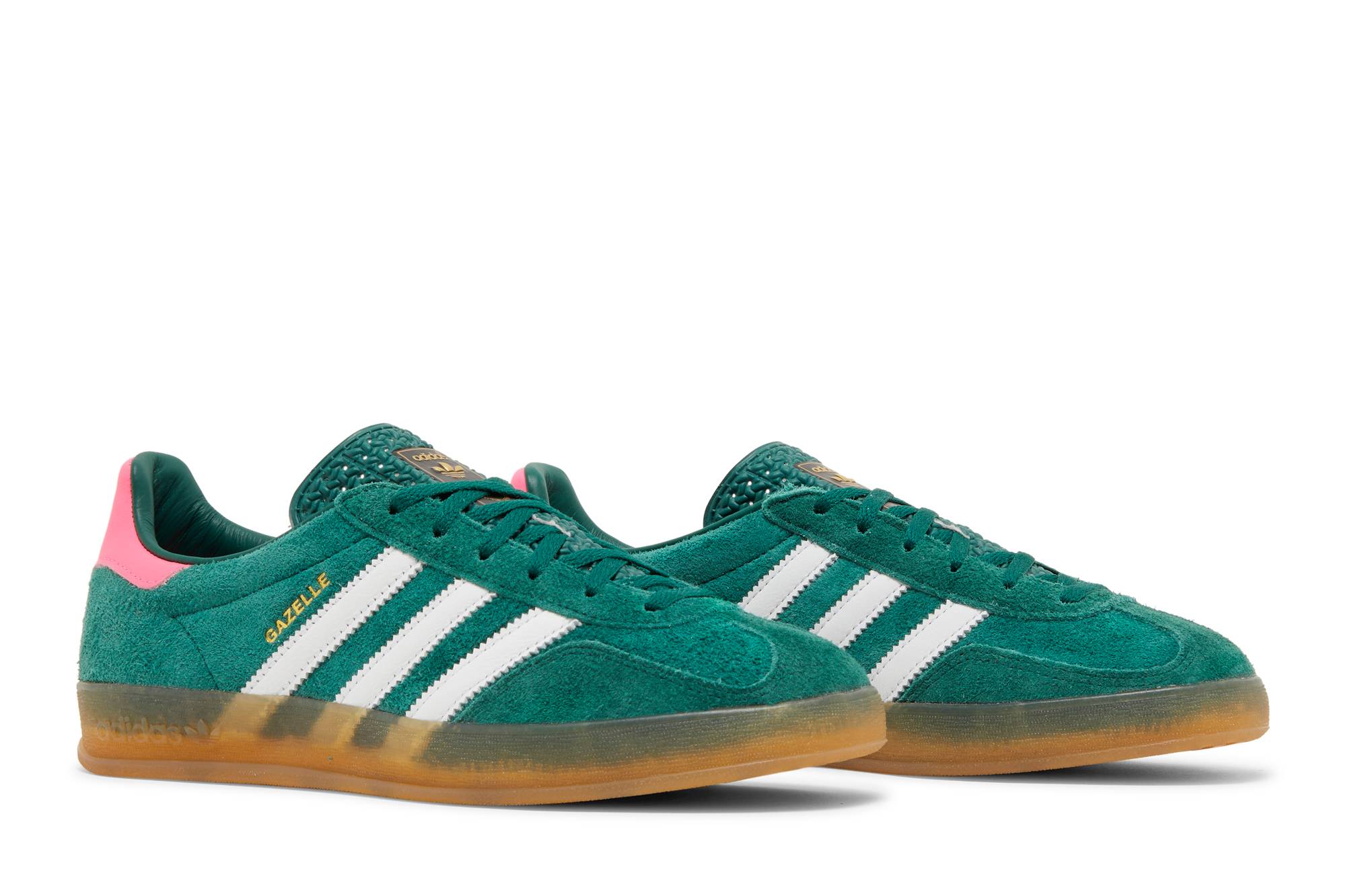 (Women) adidas Gazelle Indoor 'Collegiate Green Pink' IG5929 - Image 8