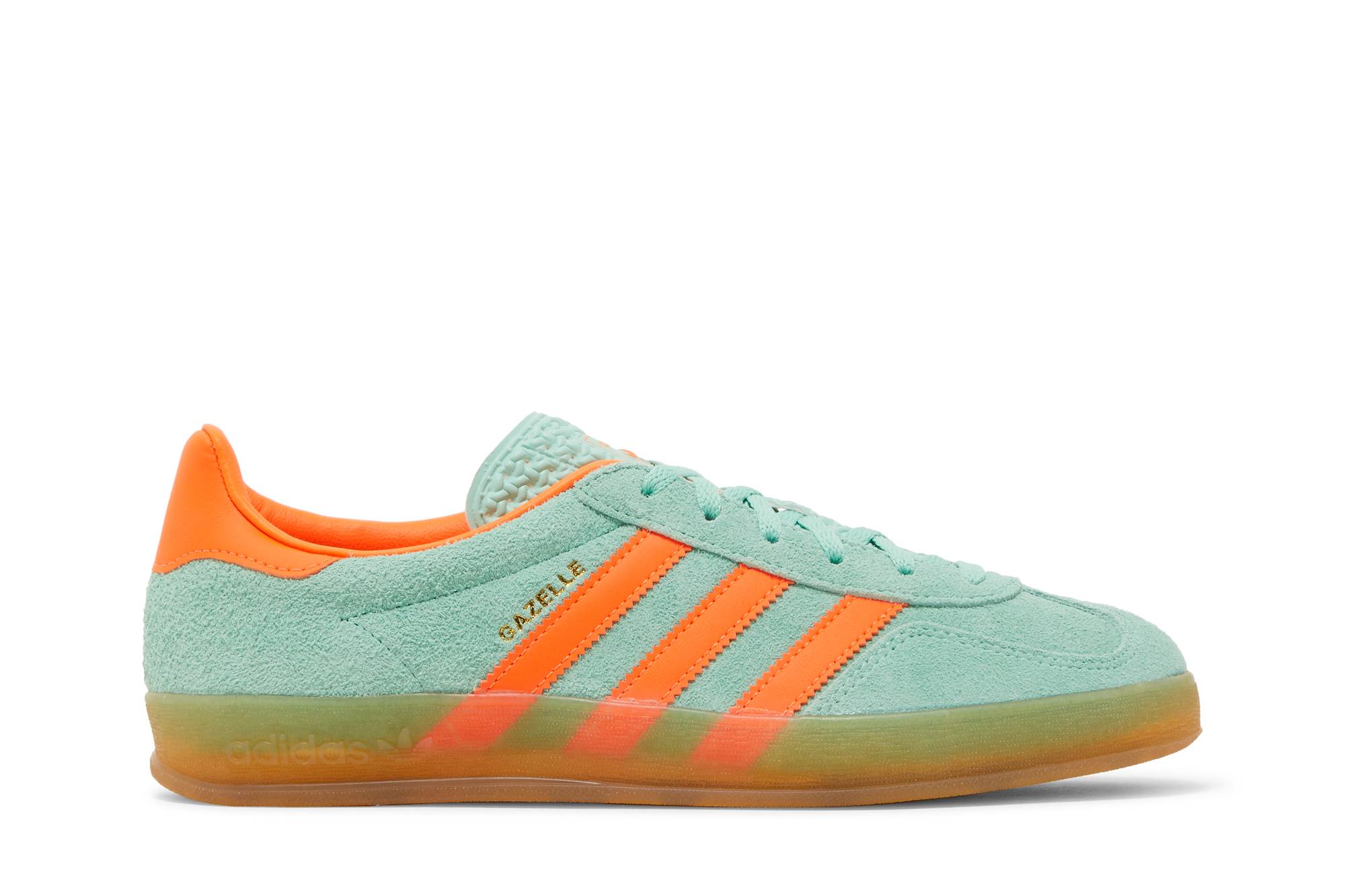 (Women) adidas Gazelle Indoor 'Pulse Mint Solar Orange' HQ8714