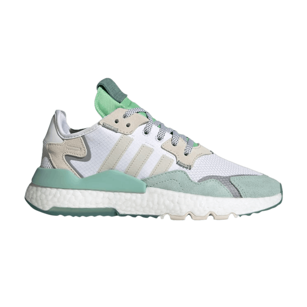 (W) adidas Nite Jogger White Aluminum FV1329 Simpleartly Store