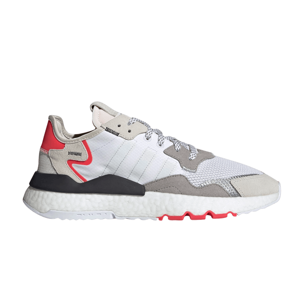 (W) adidas Nite Jogger White Energy Pink EG9232 Simpleartly Store