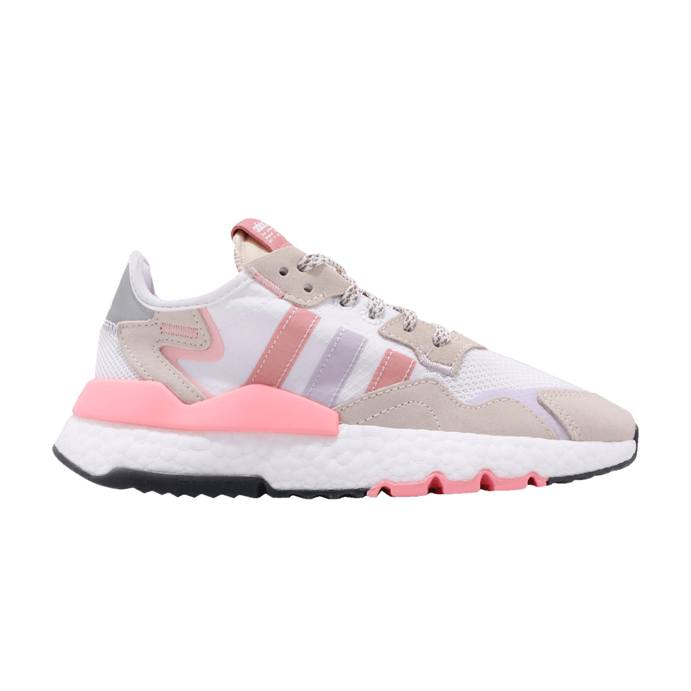 (W) adidas Nite Jogger 'White Glory Pink' FX7459 Simpleartly Store