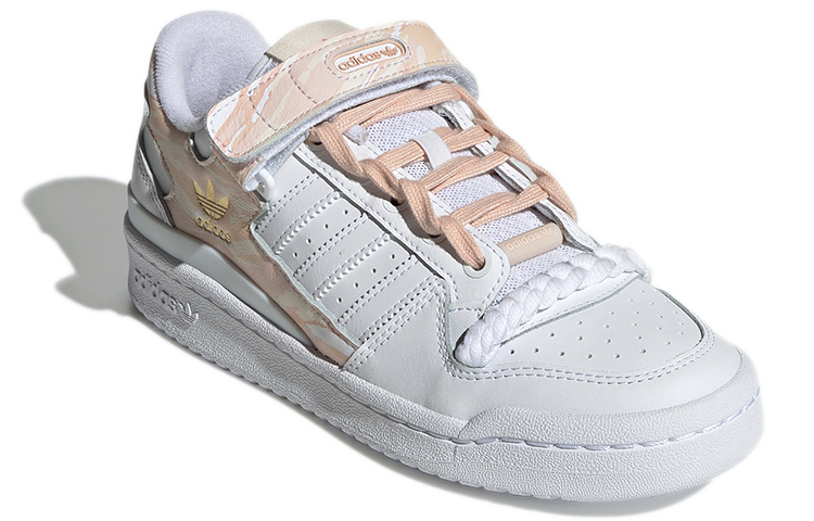 (Women) adidas originals Forum Low Sneakers White/Beige GY6984 - Image 8