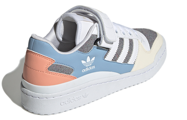 (Women) adidas originals Forum Low Wear-resistant Non-Slip Casual Skateboarding Shoes White Blue Gray GZ4405 Coiloa - immagine 4