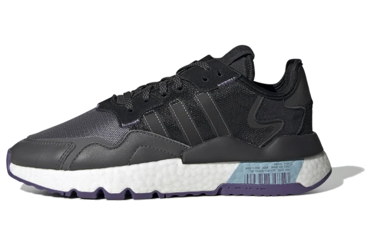 (Women) adidas originals Nite Jogger Black Purple FV4135 Moroen