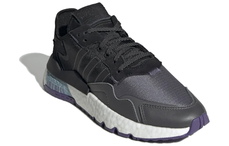 (Women) adidas originals Nite Jogger Black Purple FV4135 Moroen - Image 2