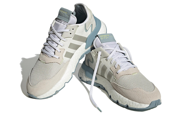 (Women) adidas originals Nite Jogger Cream Blue Grey IF0419 Moroen - Image 3