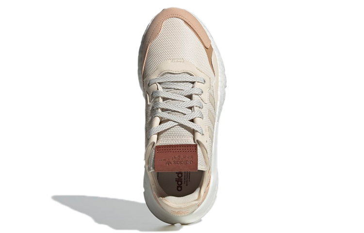 (Women) adidas Originals Nite Jogger Cream Brown H01734 Moroen - Image 5