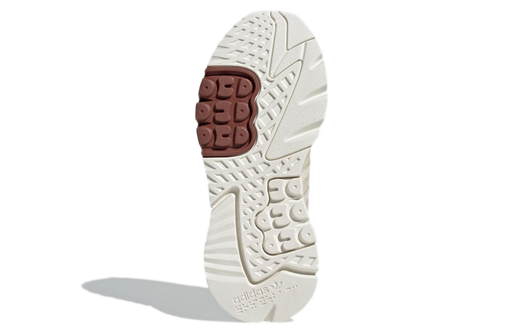 (Women) adidas Originals Nite Jogger Cream Brown H01734 Moroen - Image 6