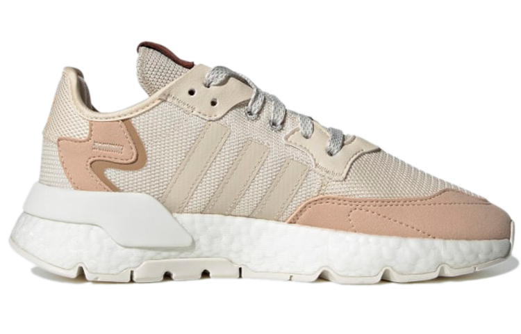 (Women) adidas Originals Nite Jogger Cream Brown H01734 Moroen - Image 2