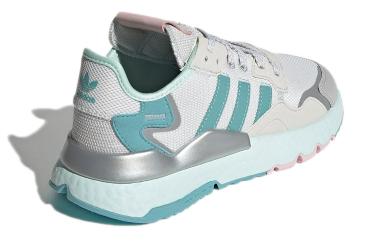 (Women) adidas Originals Nite Jogger Gray Blue White H01729 Moroen - Image 4