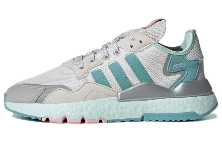 (Women) adidas Originals Nite Jogger Gray Blue White H01729 Moroen