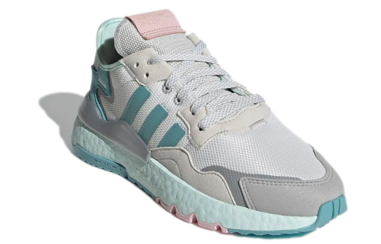 (Women) adidas Originals Nite Jogger Gray Blue White H01729 Moroen - Image 3