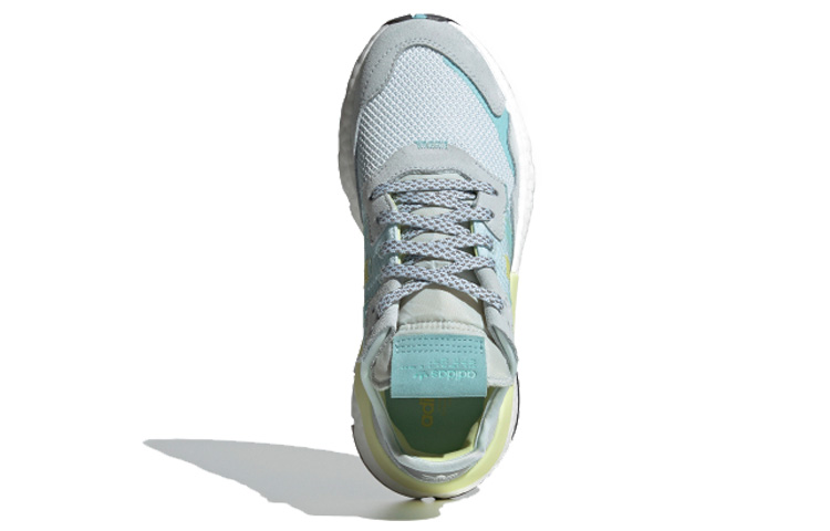 (Women) adidas originals Nite Jogger Gray Blue Yellow FX7460 Moroen - Image 4