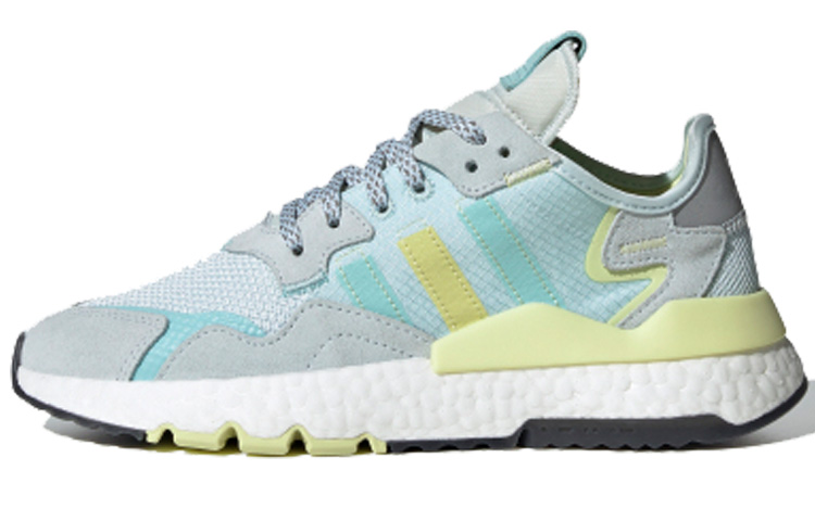 (Women) adidas originals Nite Jogger Gray Blue Yellow FX7460 Moroen