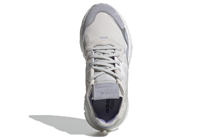(Women) adidas originals Nite Jogger Gray White Light Purple H03250 Moroen - Image 5