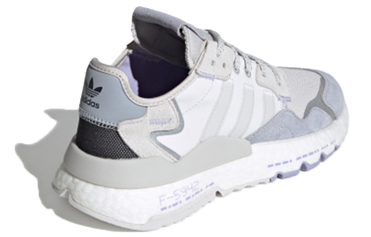 (Women) adidas originals Nite Jogger Gray White Light Purple H03250 Moroen - Image 4