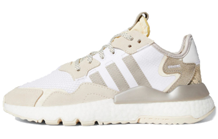 (Women) adidas originals Nite Jogger White Brown FV3881 Moroen