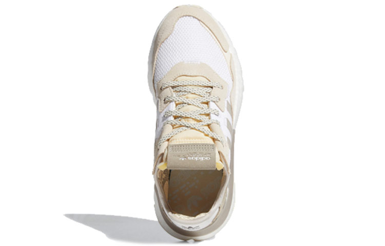 (Women) adidas originals Nite Jogger White Brown FV3881 Moroen - Image 4