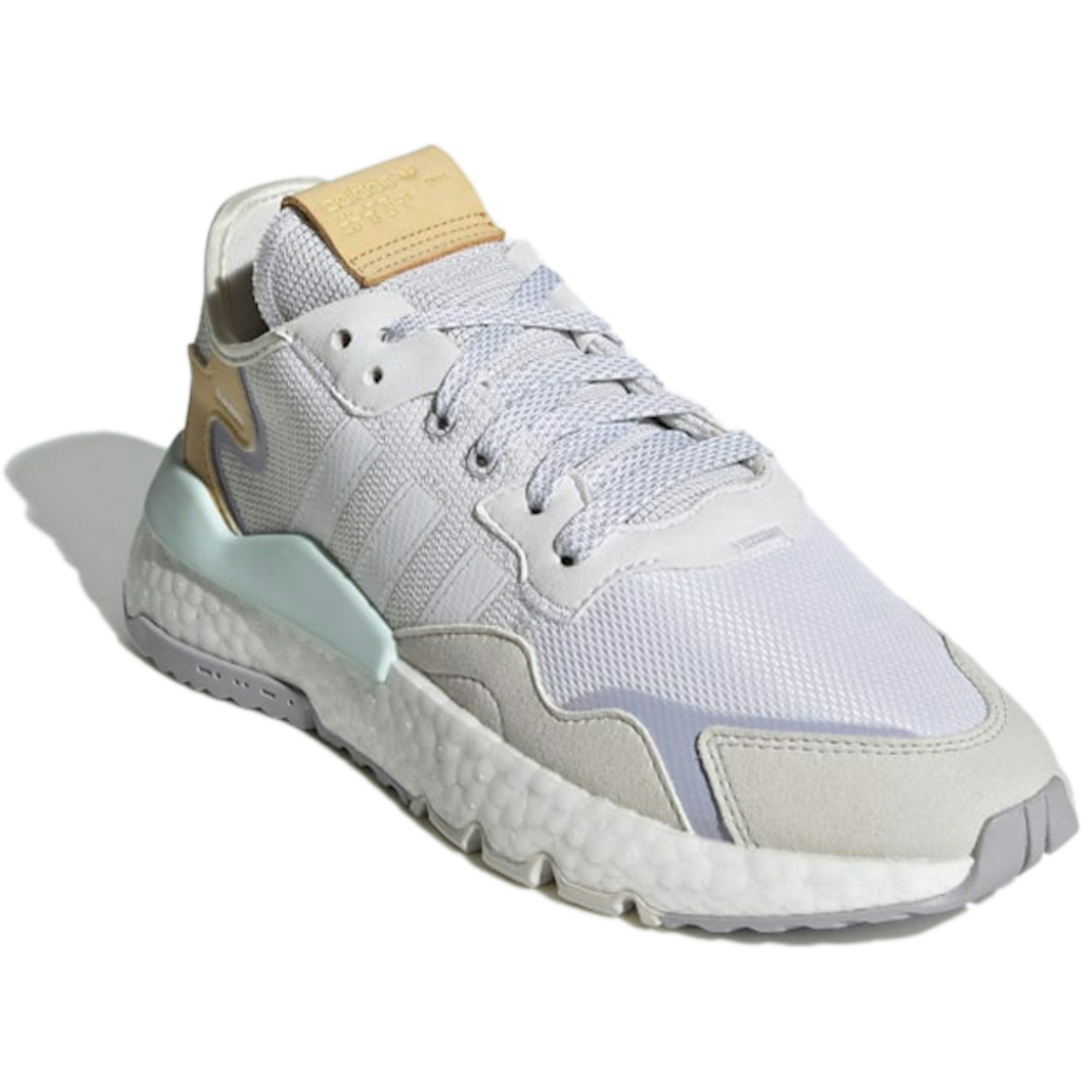 (Women) adidas Originals Nite Jogger 'White Gray Purple' H01728 - Image 3
