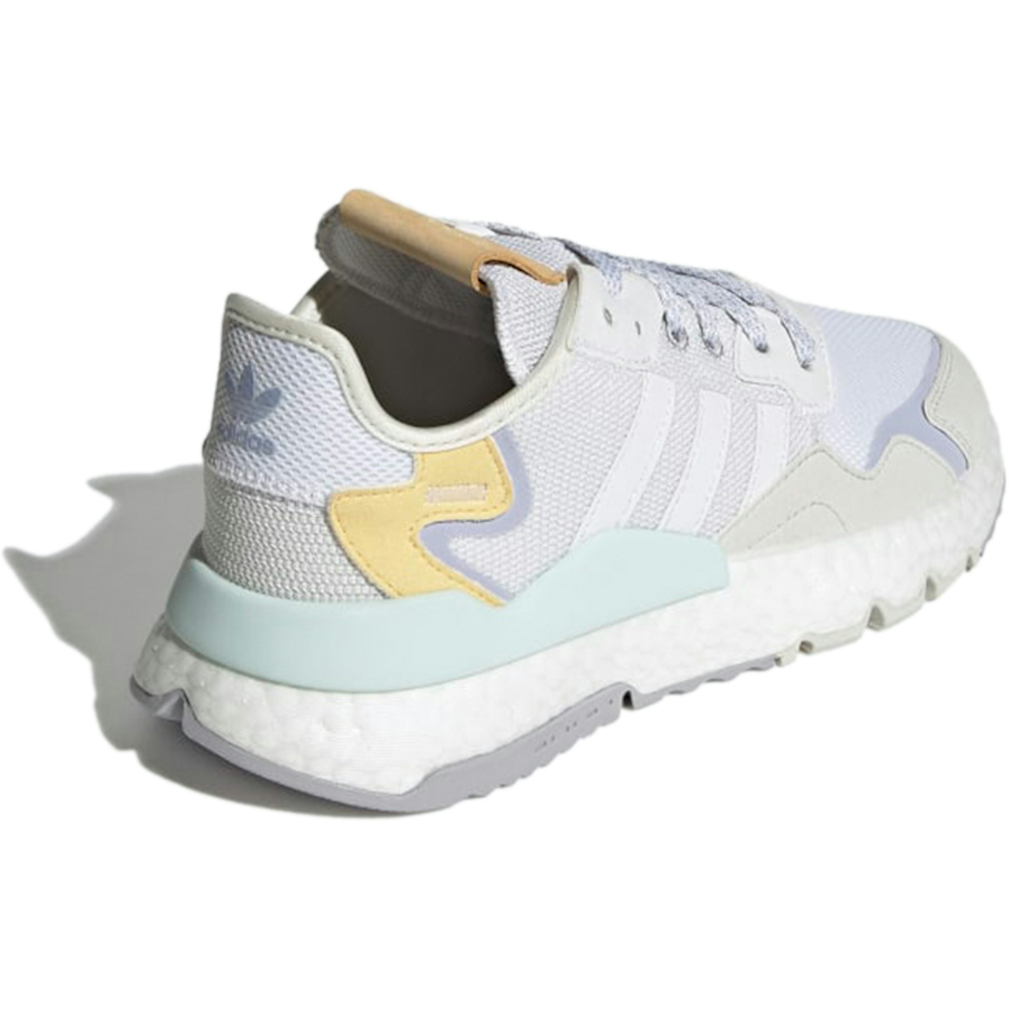 (Women) adidas Originals Nite Jogger 'White Gray Purple' H01728 - Image 4
