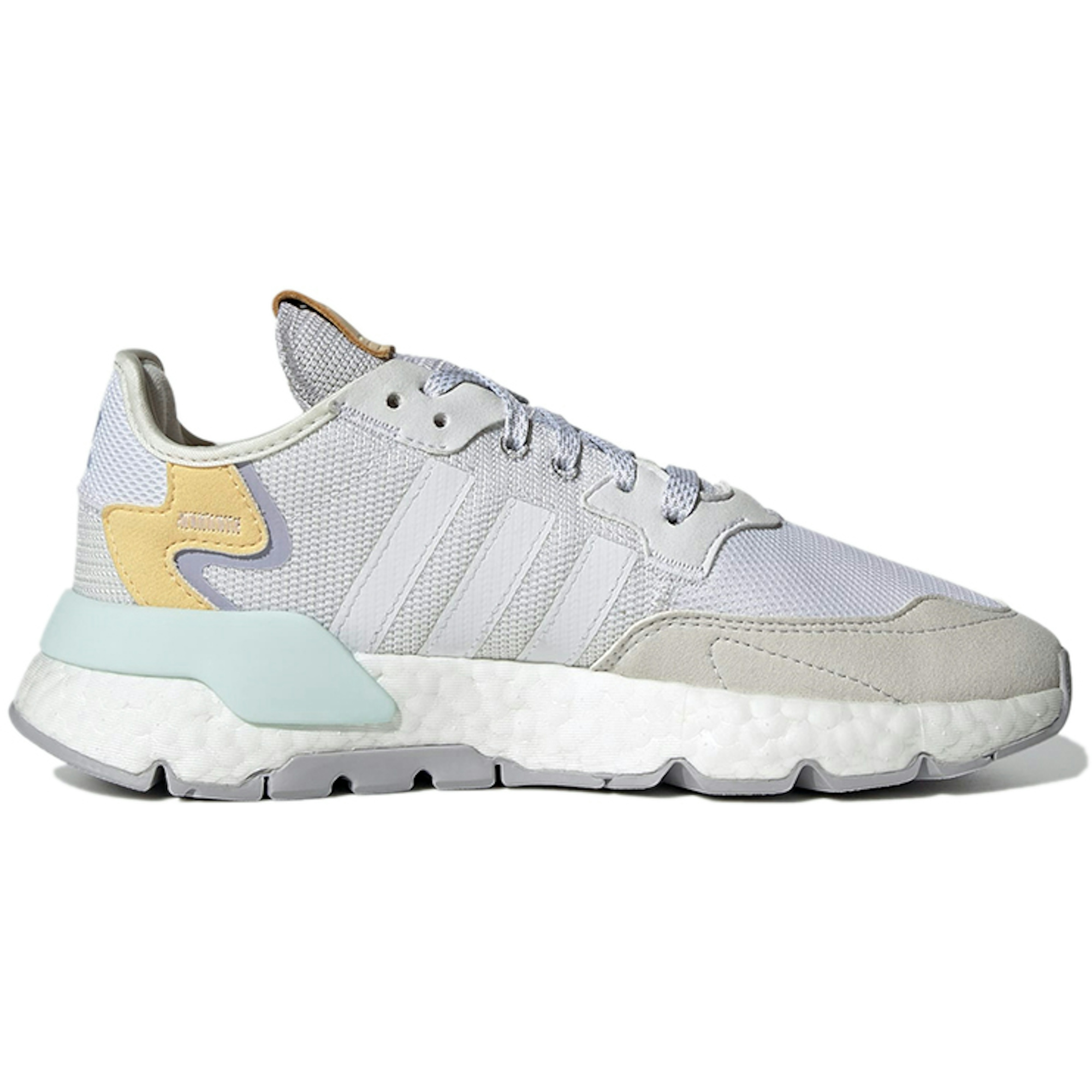 (Women) adidas Originals Nite Jogger 'White Gray Purple' H01728 - Image 2