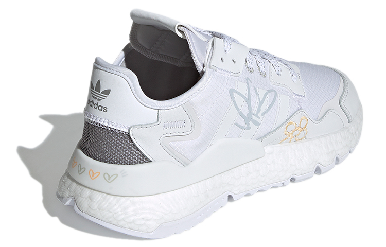 (Women) adidas originals Nite Jogger White Grey GZ3229 Moroen - Image 4