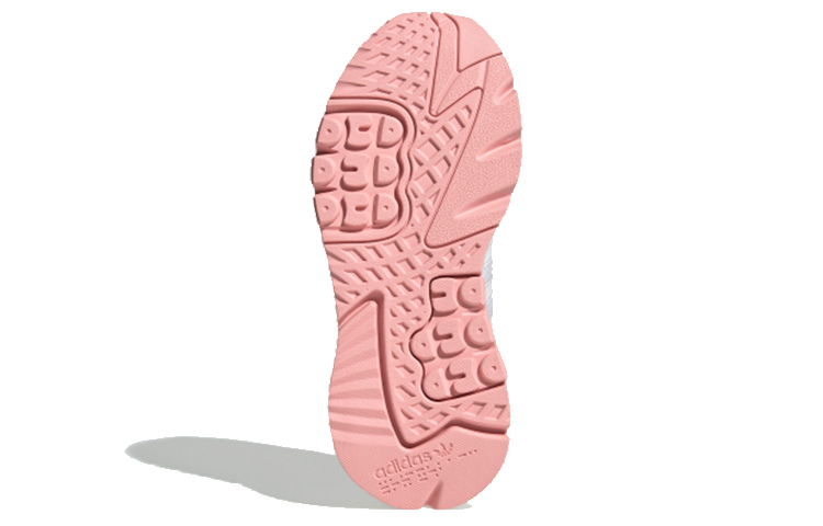 (Women) adidas originals Nite Jogger White Grey Pink FV4136 Moroen - Image 6