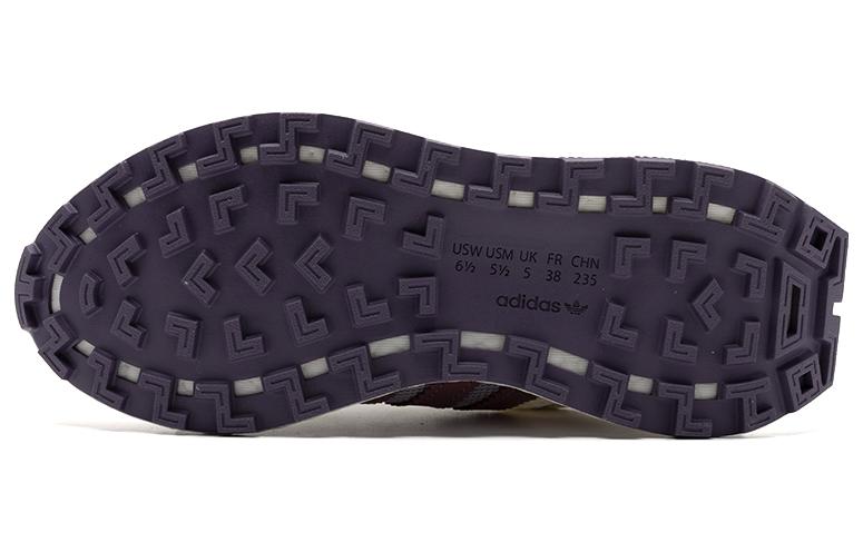 (Women) adidas Originals Retropy E5 Shoes Beige White Purple IE0504 Moroen - Image 5