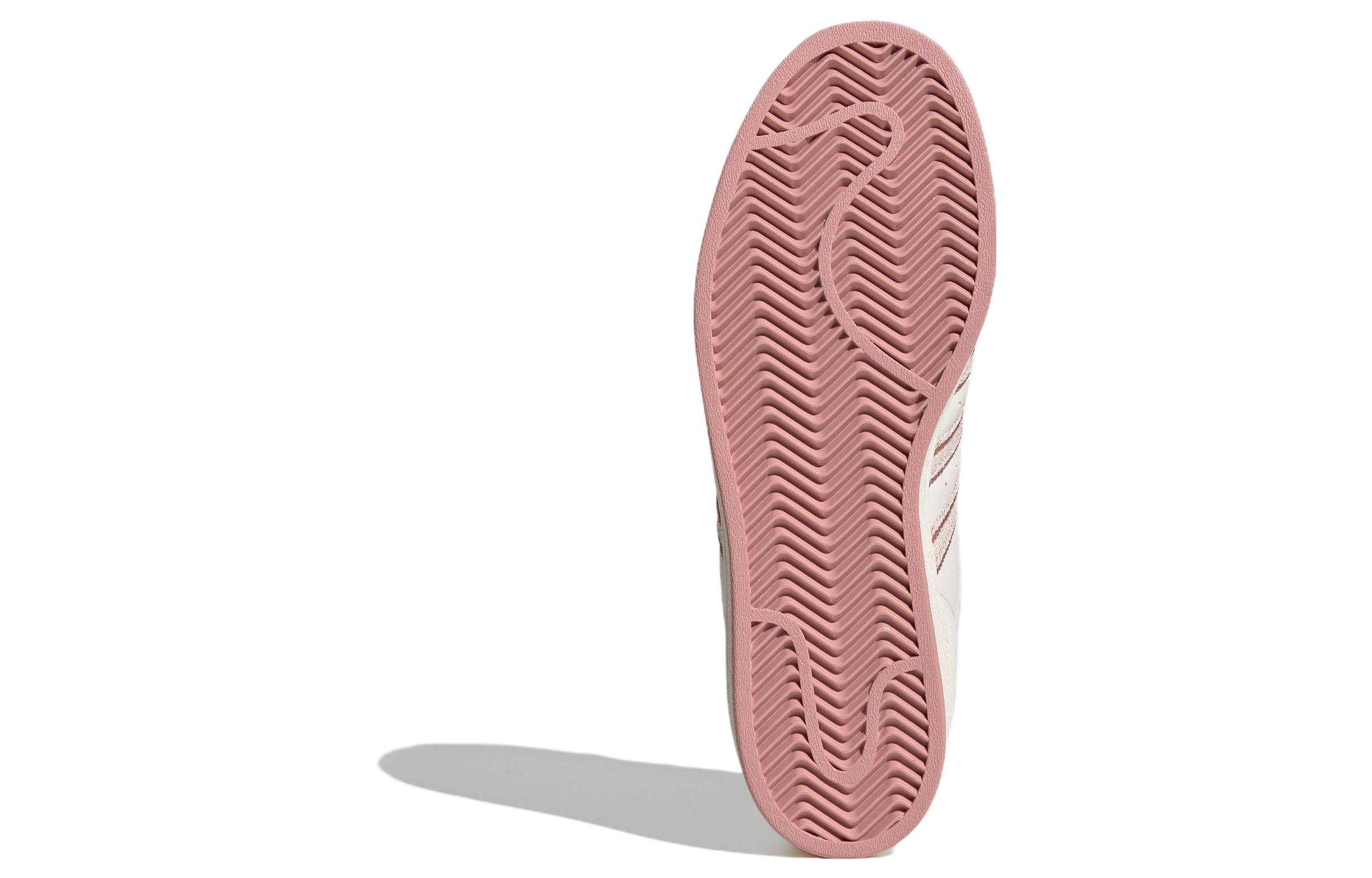 (Women) adidas Originals Superstar Shoes Cream White Pink IE5528 Moroen - Image 6