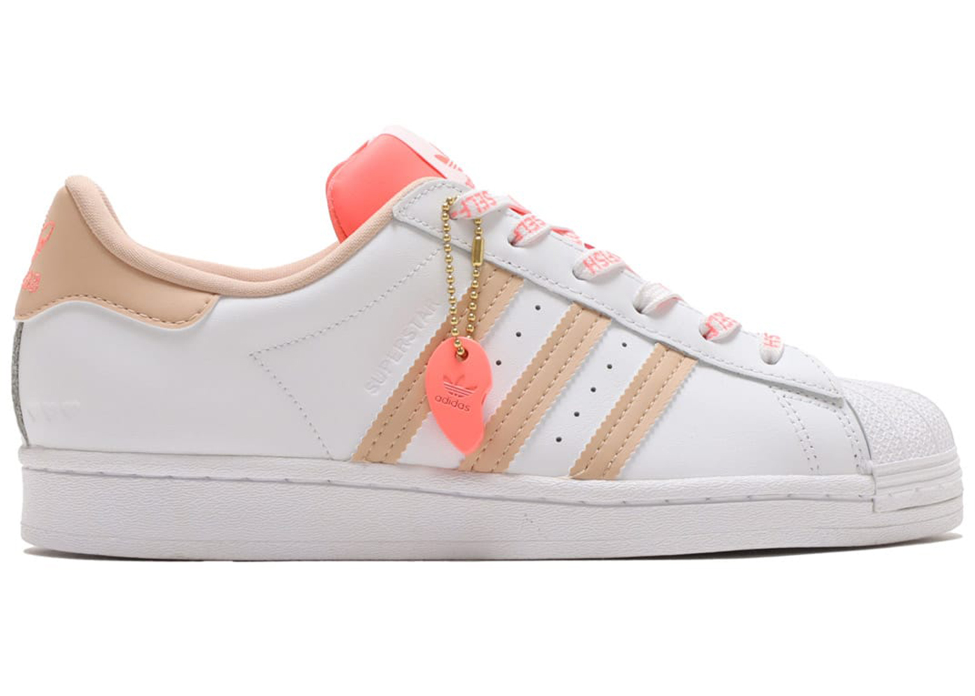 (W) adidas Superstar 'Valentine' 2022 GW0570 Simpleartly Store