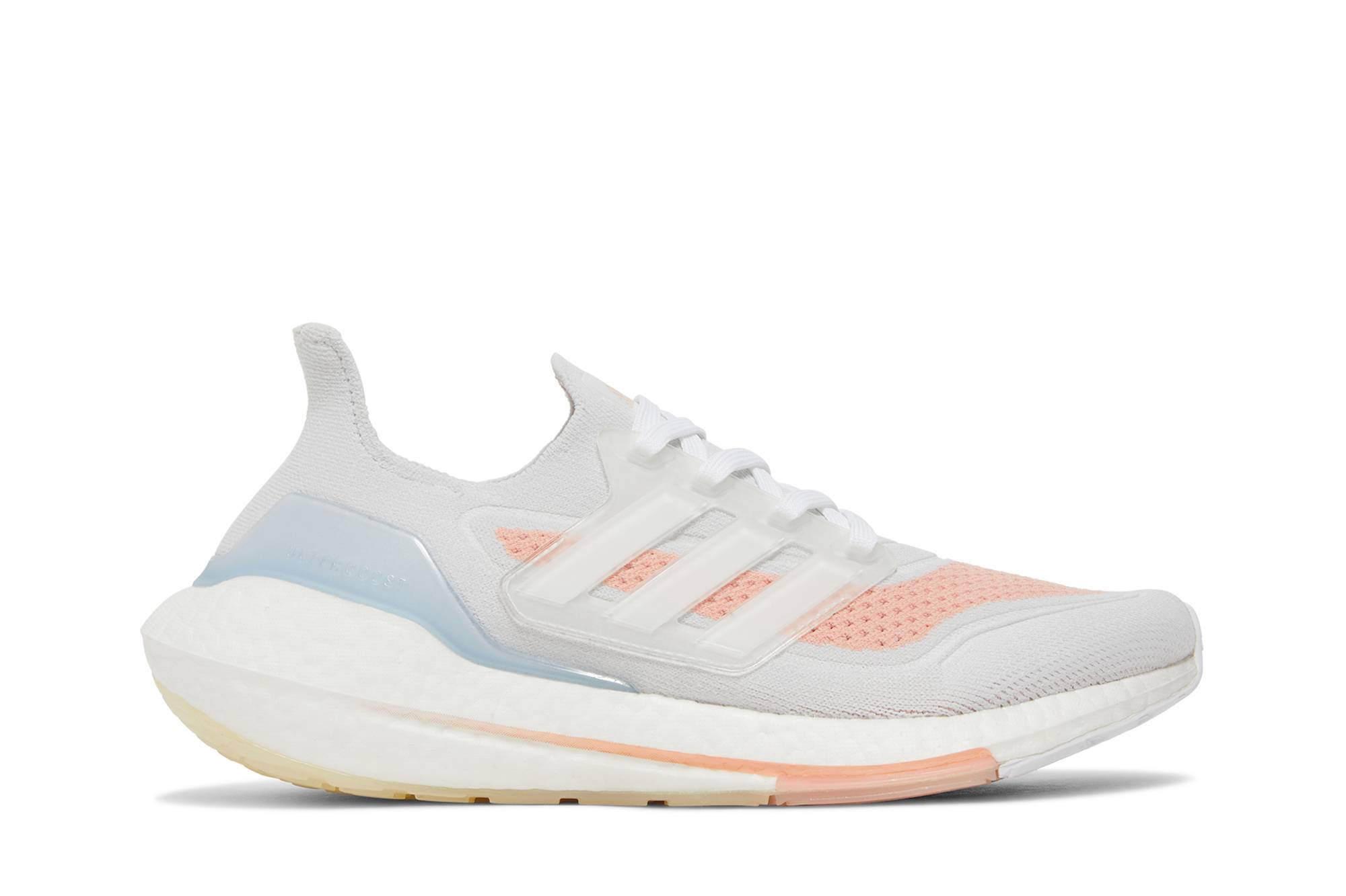 (Women) adidas UltraBoost 21 'White Glow Pink' FY0396