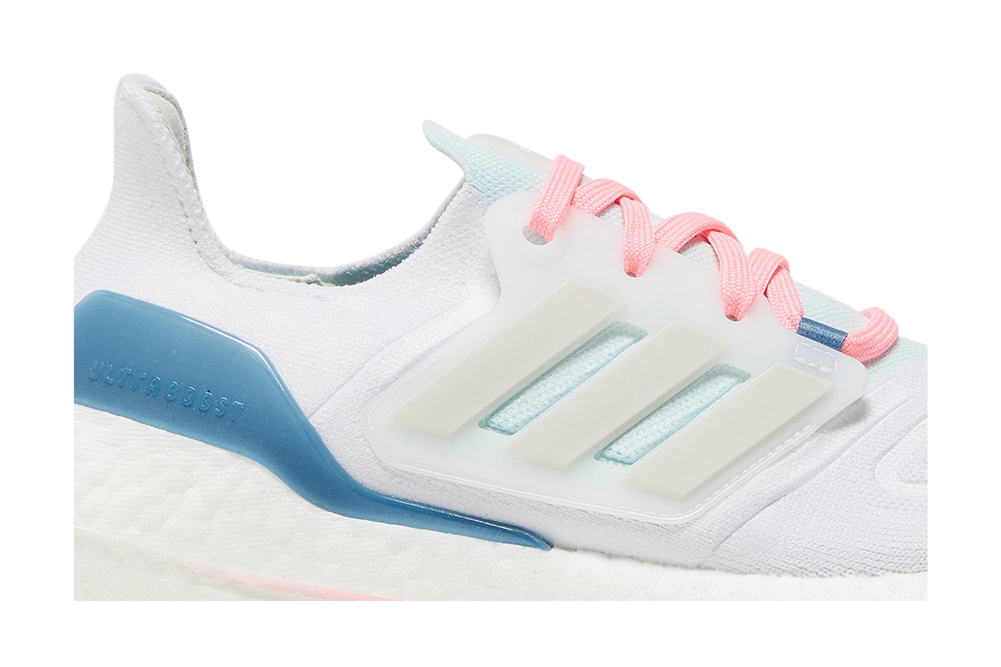 (Women) adidas UltraBoost 22 White Almost Blue GX5929 Moroen - Image 2