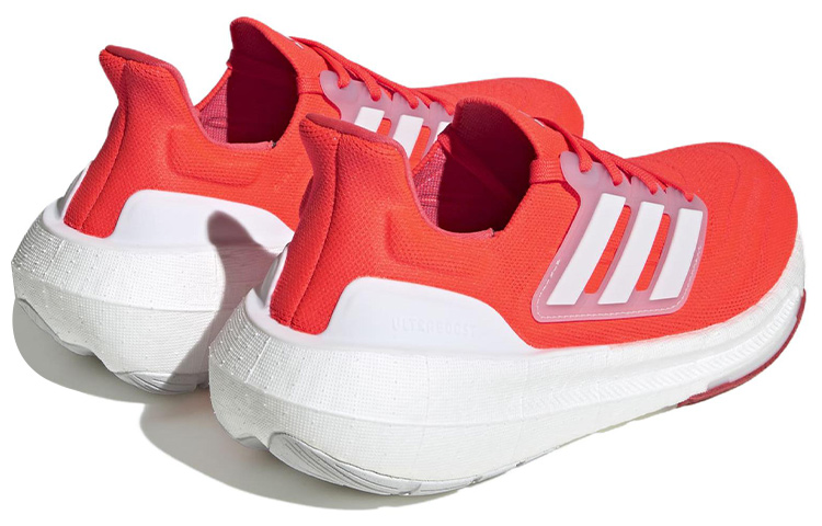 (Women) adidas Ultraboost Light Solar Red Cloud White HP3344 Moroen - Image 4