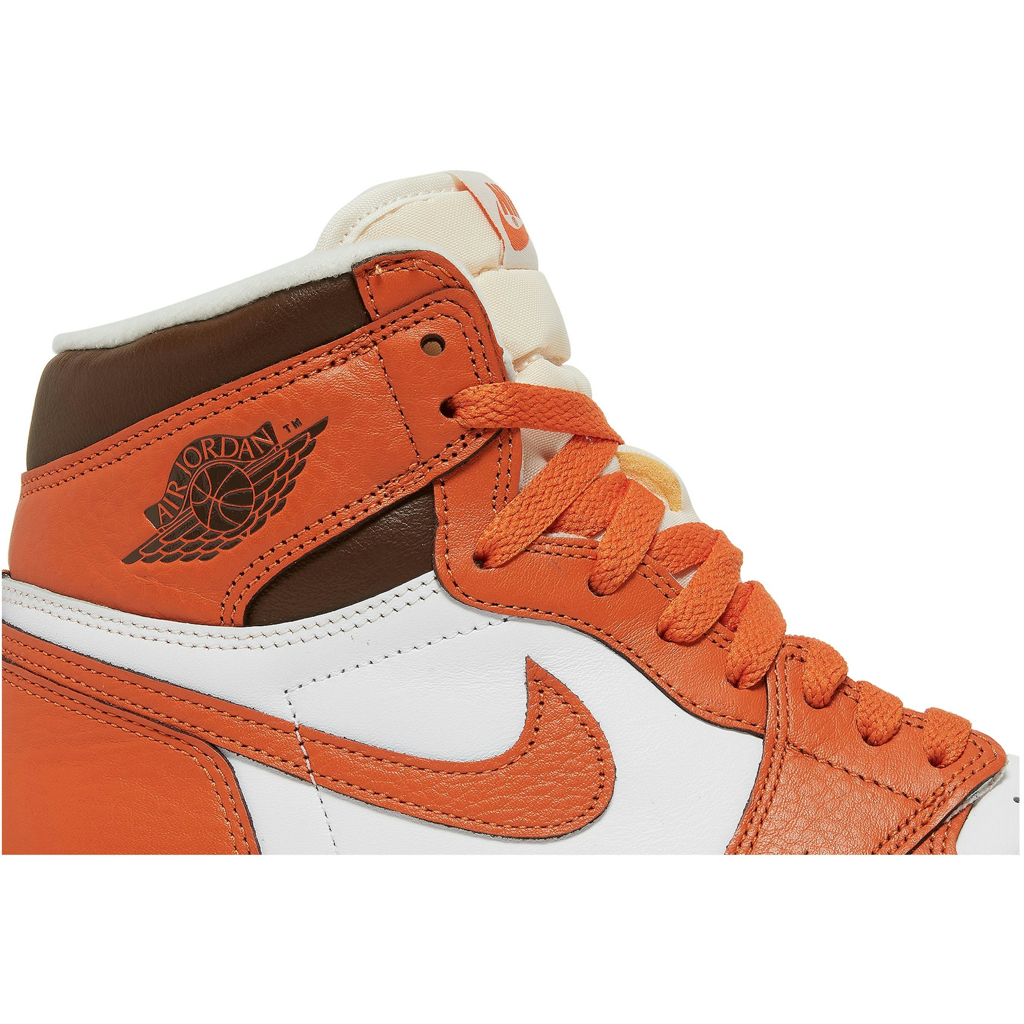 (Women) Air Jordan 1 High OG Starfish DO9369-101 Moroen - Image 2
