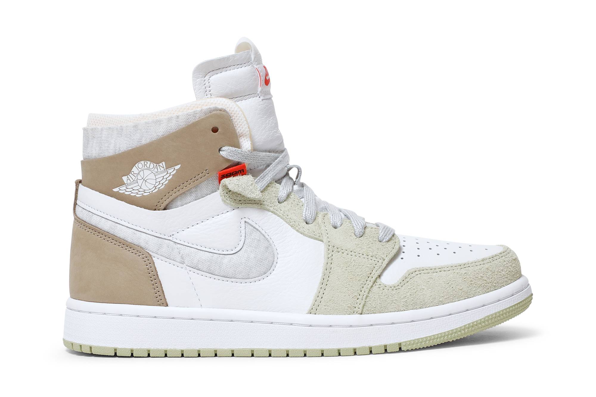 (W) Air Jordan 1 High Zoom CMFT Olive Aura CT0979-102 Gloiber