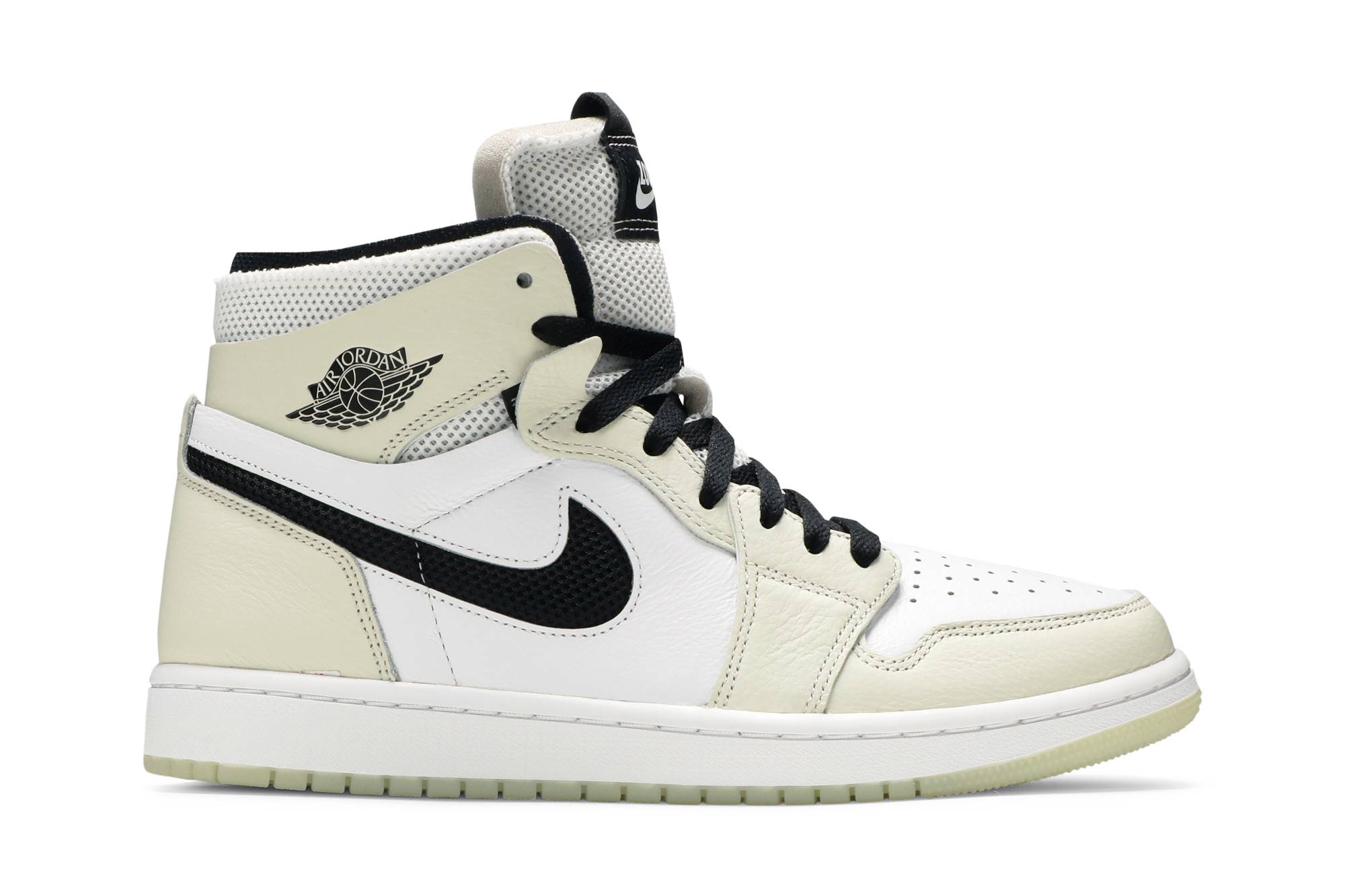 (Women) Air Jordan 1 High Zoom Comfort Light Bone CT0979-002 Moroen