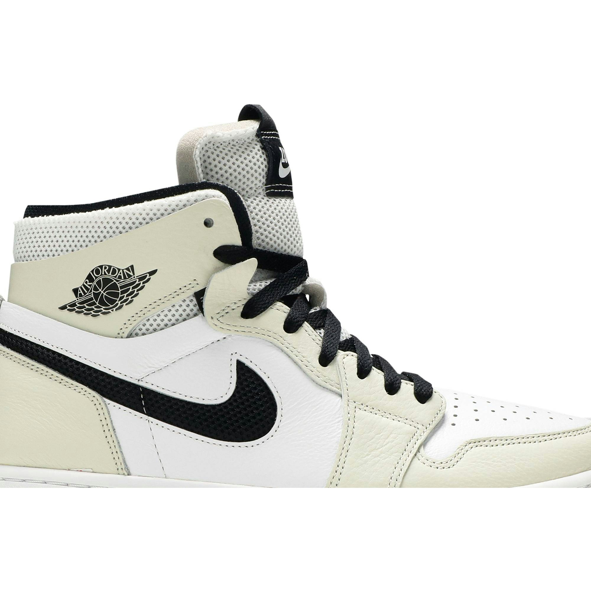 (Women) Air Jordan 1 High Zoom Comfort Light Bone CT0979-002 Moroen - Image 2