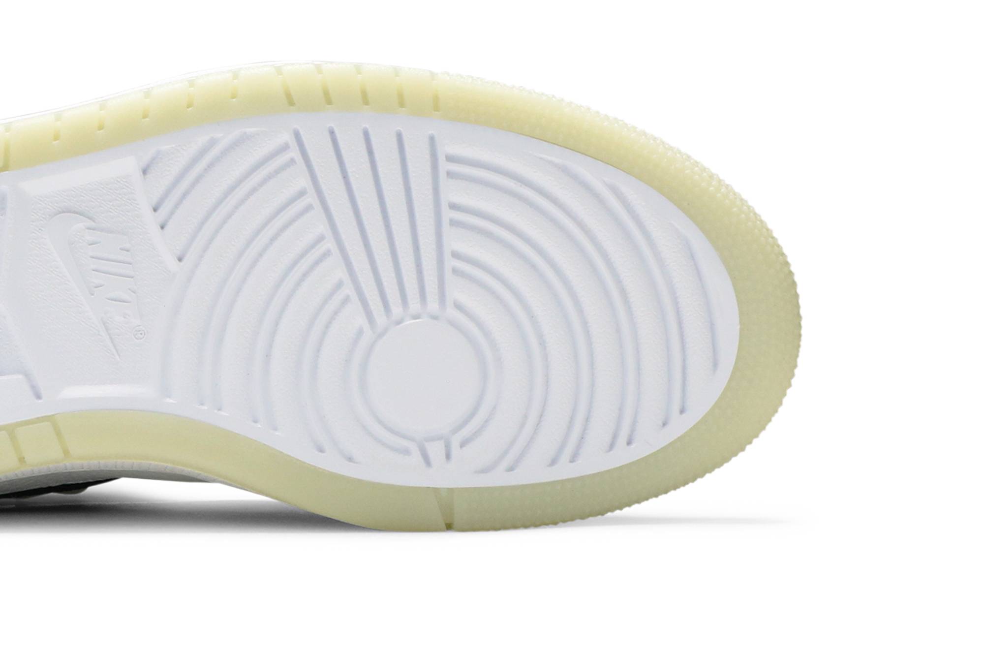 (Women) Air Jordan 1 High Zoom Comfort Light Bone CT0979-002 Moroen - Image 12