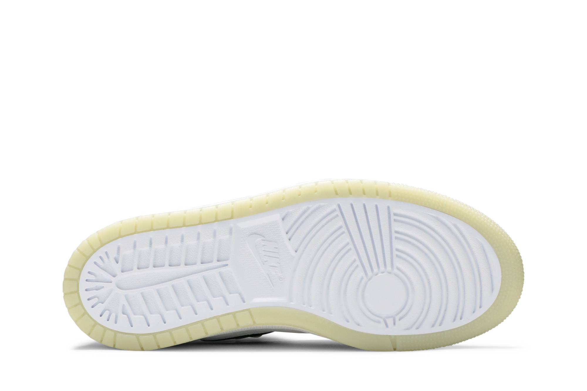 (Women) Air Jordan 1 High Zoom Comfort Light Bone CT0979-002 Moroen - Image 11